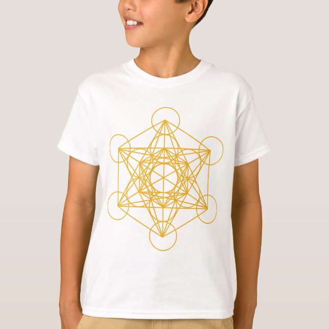 Metatron kubguld t-shirt (Framsida)
