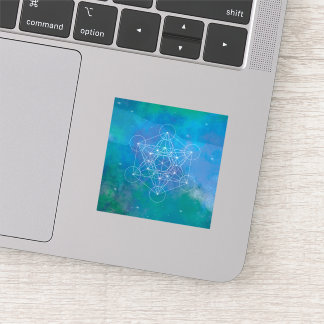 Metatron’s Cube Sacred Geometry Klistermärken