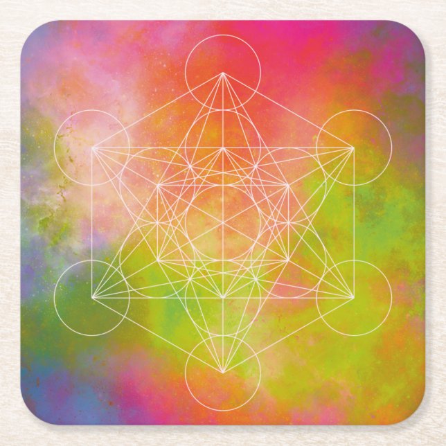 Métatron Underlägg Papper Kvadrat (Framsidan)