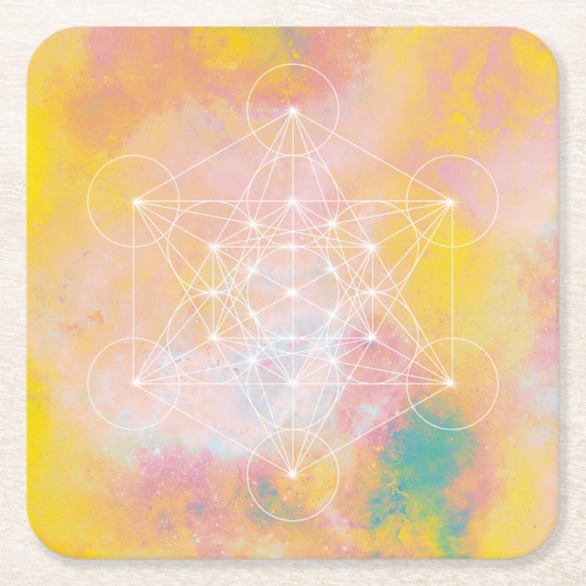 Métatron Underlägg Papper Kvadrat (Framsidan)