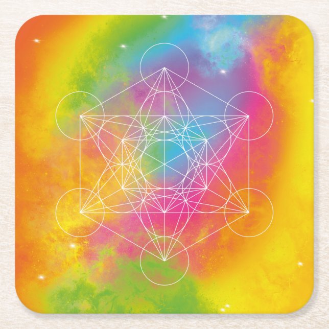 Métatron Underlägg Papper Kvadrat (Framsidan)