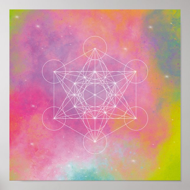 Metatron zen ärkeängel poster (Framsidan)