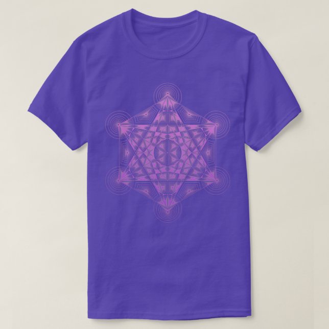 Metatrons Chambers Gradient T Shirt (Design framsida)