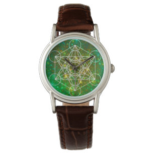 Metatron's Cube, Helig Geometry, Andlig Symbol Armbandsur