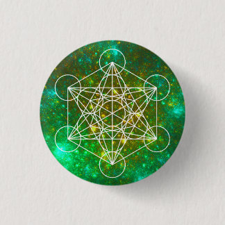 Metatron's Cube, Helig Geometry, Andlig Symbol Knapp