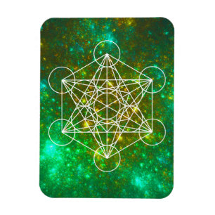 Metatron's Cube, Helig Geometry, Andlig Symbol Magnet