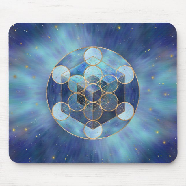 Metatron's Cube Helig Geometry Musmatta (Framsidan)