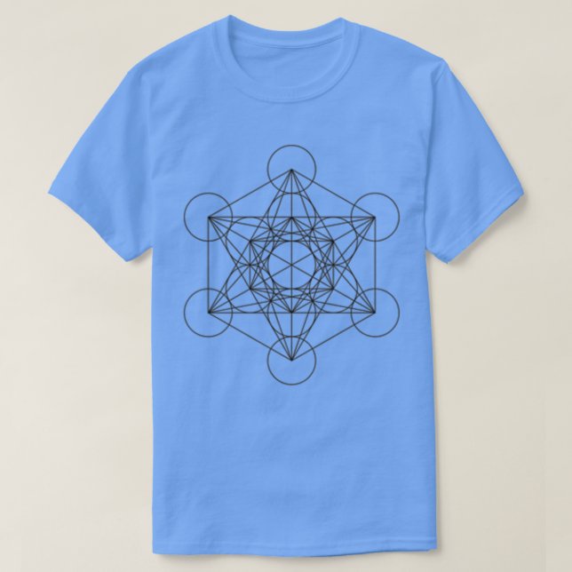 Metatrons Cube T Shirt (Design framsida)