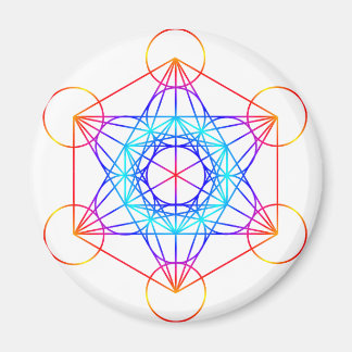 Metatrons kub (Färg 2) Magnet