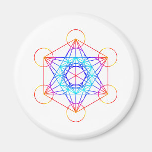 Metatrons kub (färg 2) magnet
