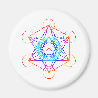 Metatrons kub (Färg 2) Magnet