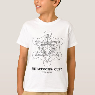 Metatrons kub (Helig-geometri) Tee Shirt