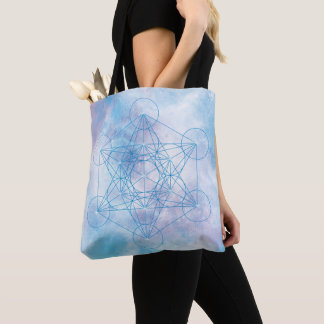 Metatrons kub helig geometri tygkasse