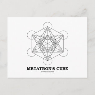 Metatrons kub (Helig-geometri) Vykort