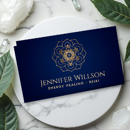 Metatrons kub i lotus blomma visitkort