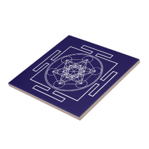 Metatrons kub kakelplatta