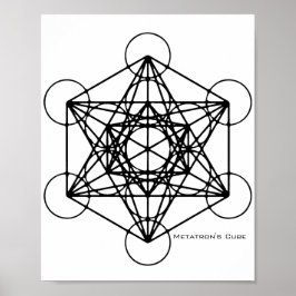 Metatrons kub Poster