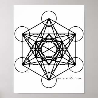 Metatrons kub Poster