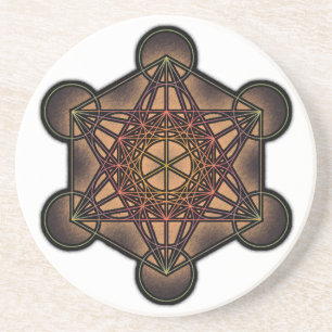 Metatrons kub - sakralt geometrisymbol underlägg