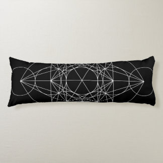Metatrons kub svart & vit kroppskudde
