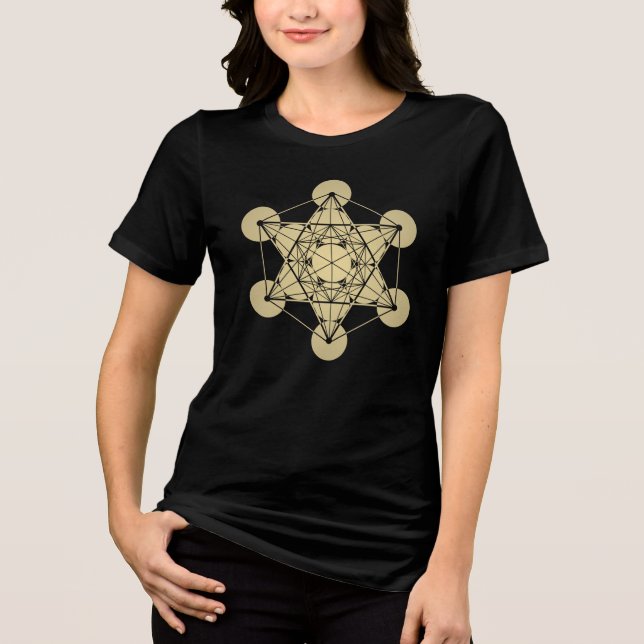 Metatrons kub t shirt (Framsida)