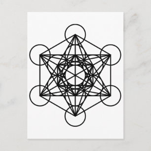Metatrons kub vykort