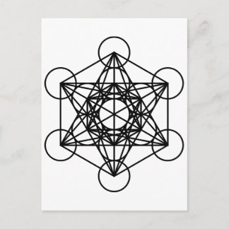 Metatrons kub vykort