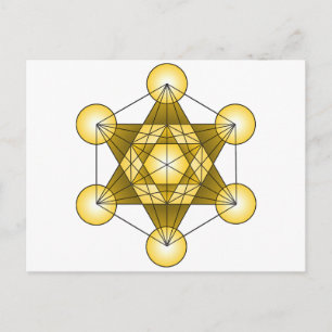 Metatrons kub vykort