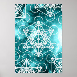 Metatrons kubikutrymme Poster