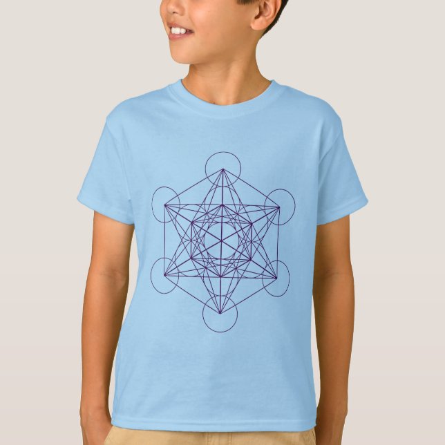 Metatrons kubutslagsplats tee (Framsida)