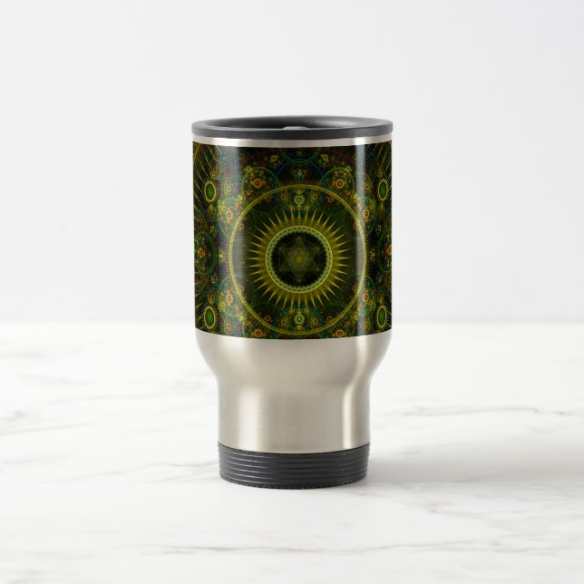 "Metatrons rullar Magick" - Fractalkonst Resemugg (Center)