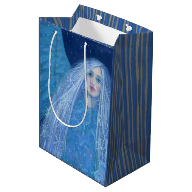 Metelitsa Snö Girl Snegurochka jul Angel (Baksidan Vinklad)