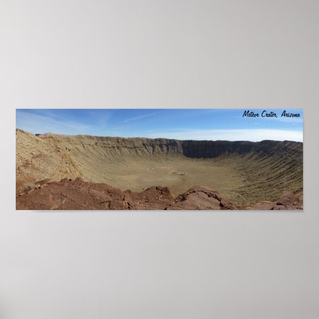 Meteor Crater Poster (Framsidan)