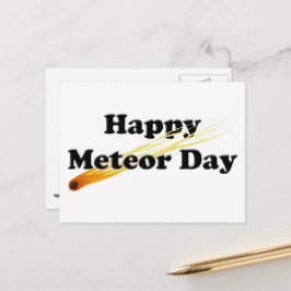 Meteor Day Vykort