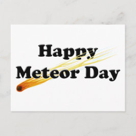 Meteor Day Vykort
