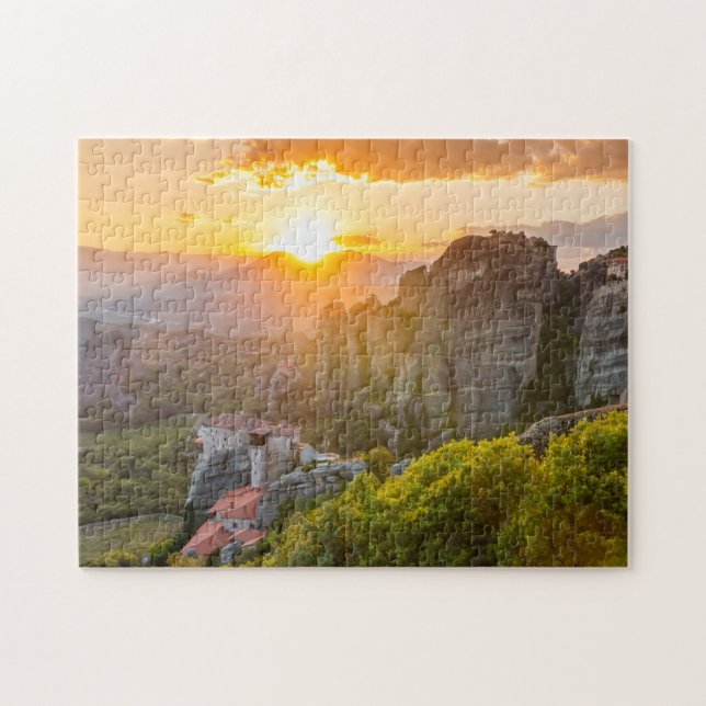 Meteora, Grekland Pussel (Horisontell)
