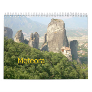 METEORA, Greklands väggkalender Kalender