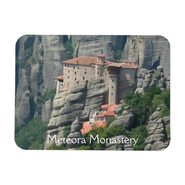 Meteora-kloster 1 Magnet (Horisontell)