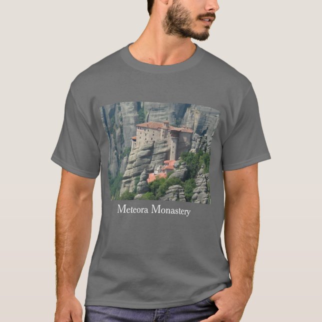 Meteora kloster 1 t-shirt (Framsida)