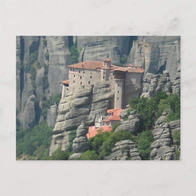 Meteora-kloster 1 vykort (Framsida)