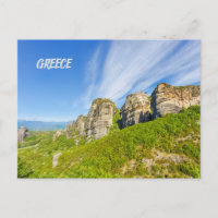 Meteora Klostren Postkort – Grekland Resa