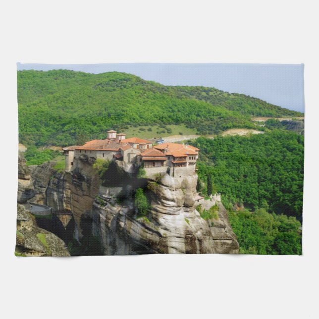 Meteora - Thessalien Kökshandduk (Horisontell)