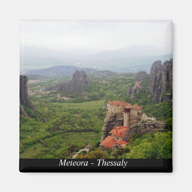 Meteora - Thessalien Magnet (Framsidan)