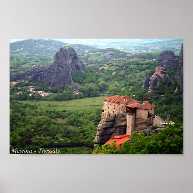 Meteora - Thessalien Poster (Framsidan)