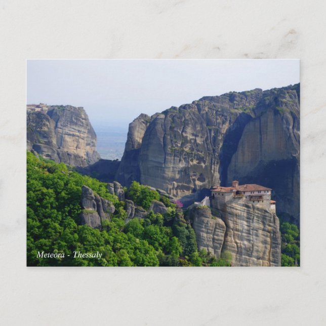 Meteora - Thessalien Vykort (Framsida)