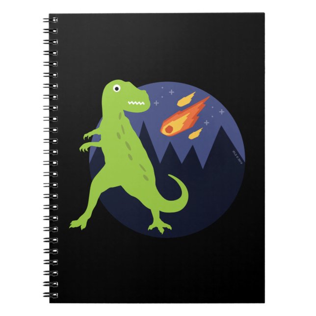 Meteoriten som klibbade anteckningsbok (Framsidan)