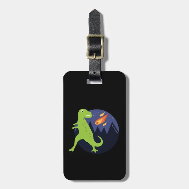 Meteoriten som klibbade bagagebricka (Vertikal Framsida)