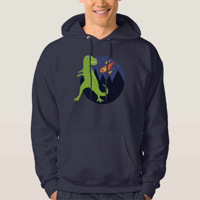 Meteoriten som klibbade hoodie (Framsida)