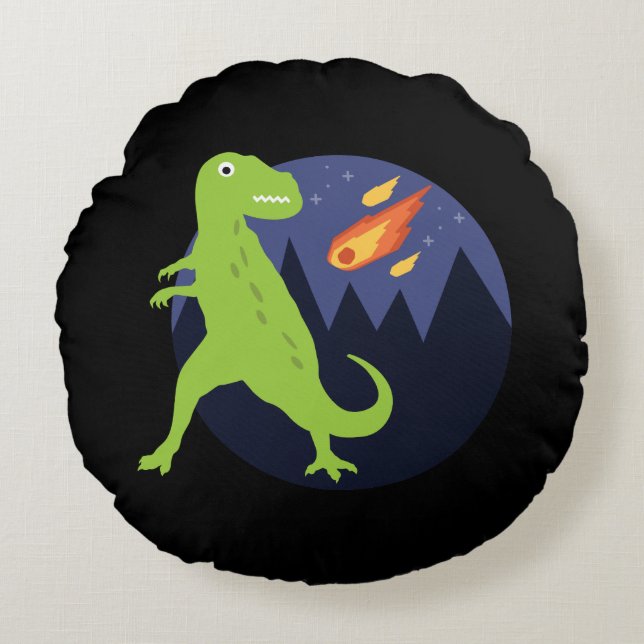 Meteoriten som klibbade rund kudde (Framsidan)