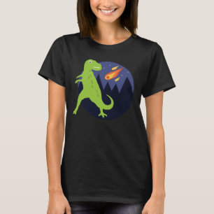 Meteoriten som klibbade t shirt